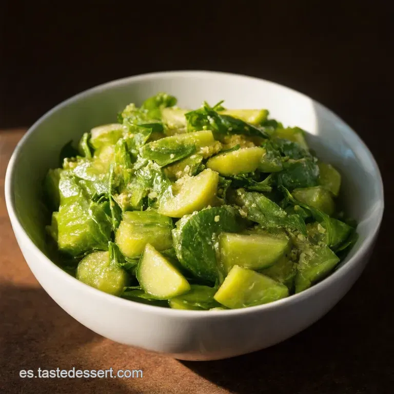Ensalada Refrescante de Pepino y Cebolla