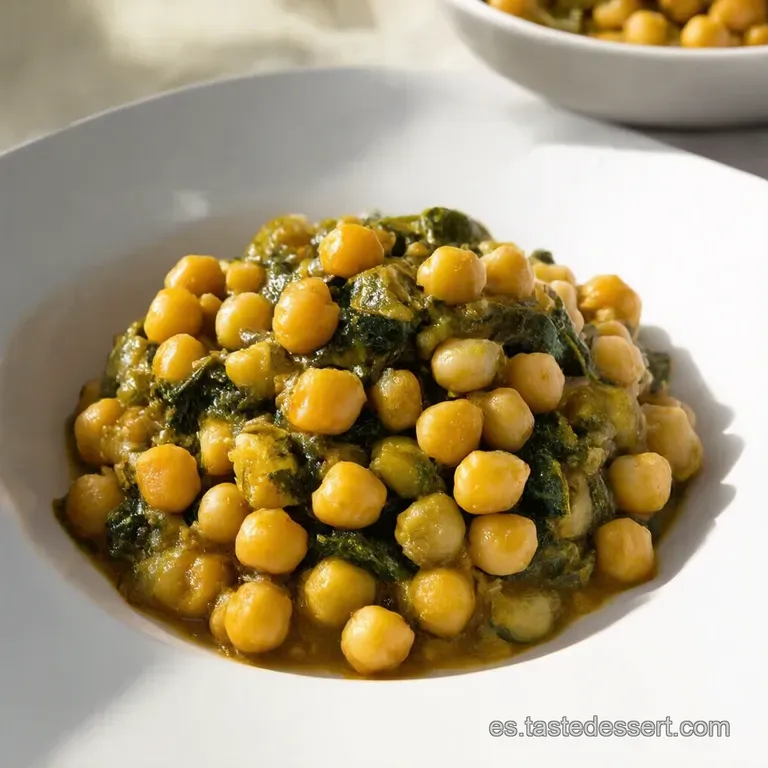 Espinacas con Garbanzos a la Sevillana