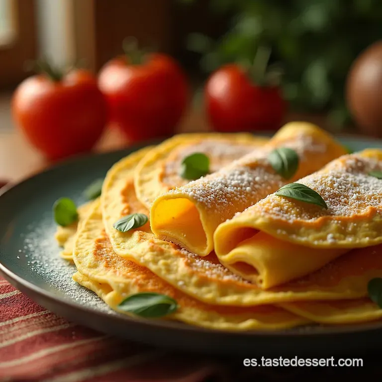 Filloas Gallegas Aut&eacute;nticas Crepes Finas Y Tiernas De La Abuela presentation