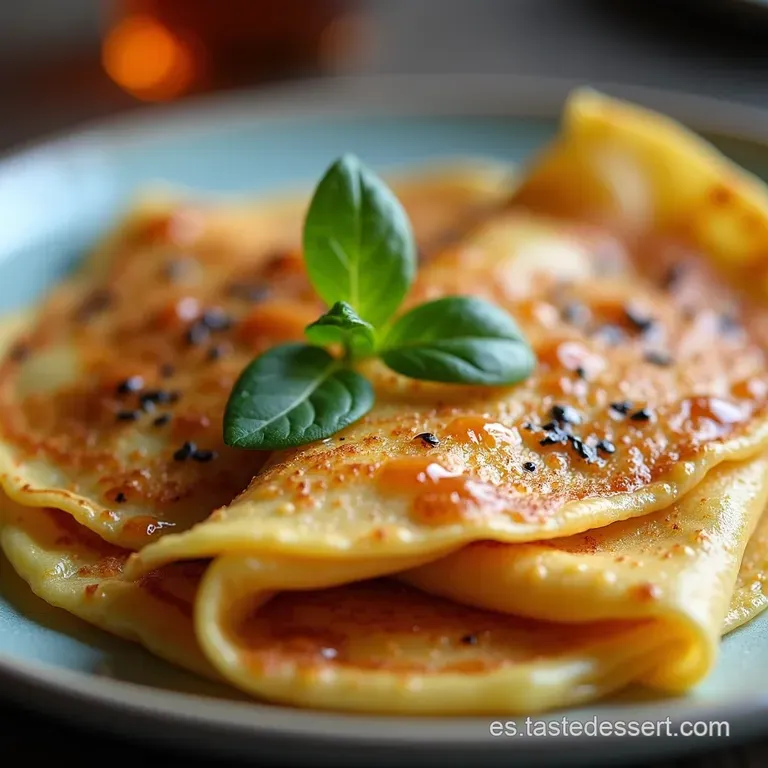 Filloas Gallegas de Leche y Vino La Crepe Tradicional de la Terra
