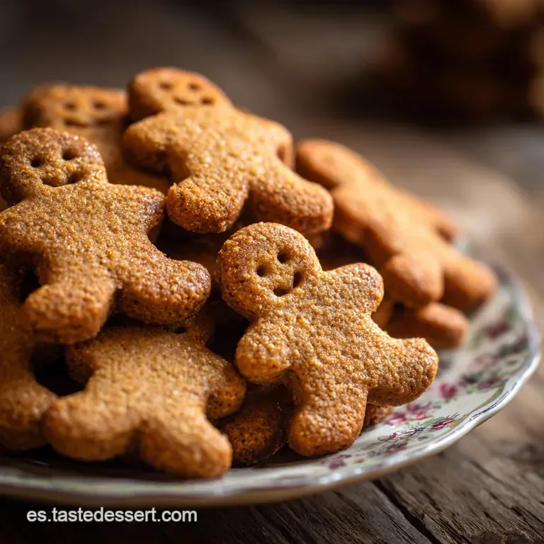 Galletas De Jengibre Con Forma De Hombrecillo: La Receta M&aacute;s Suave Y Especiada! presentation