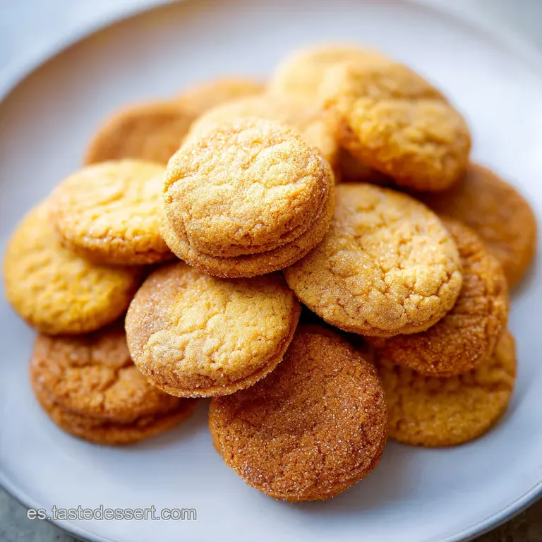 Tres galletas crujientes apiladas en un plato blanco, resaltando el chocolate oscuro y una textura rugosa y tostada.