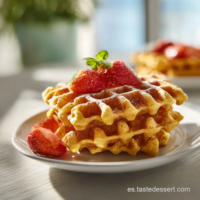 Gofres Receta F&aacute;cil: Crujientes y Esponjosos