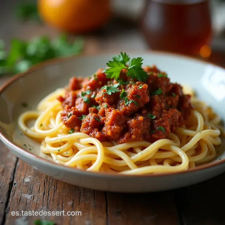 Guiso de Carne Meloso con Fideos Caseros