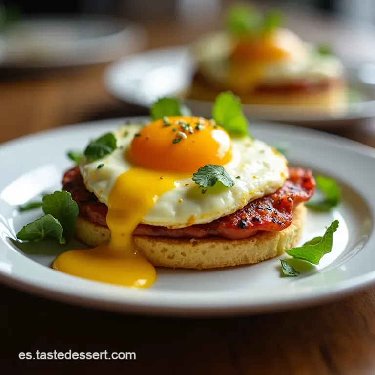 Huevos Rancheros Gourmet Tostada de Masa Madre y Aguacate