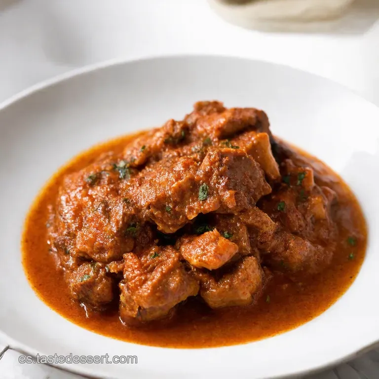 Jarrete de Ternera Estofado al Vino Tinto