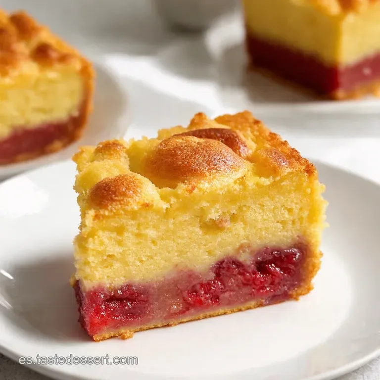 Kuchen de Frambuesas al Estilo Mi Diario de Cocina