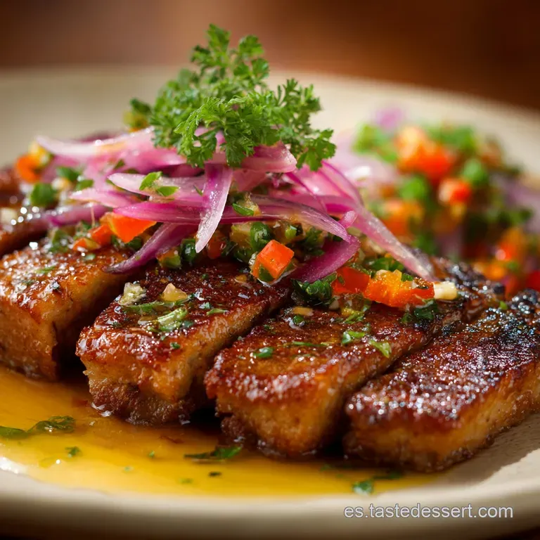Lengua A La Vinagreta El secreto para una carne tierna y una vinagreta fresca