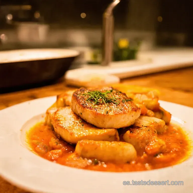 Lenguado Al Horno a La Madrile&ntilde;a presentation