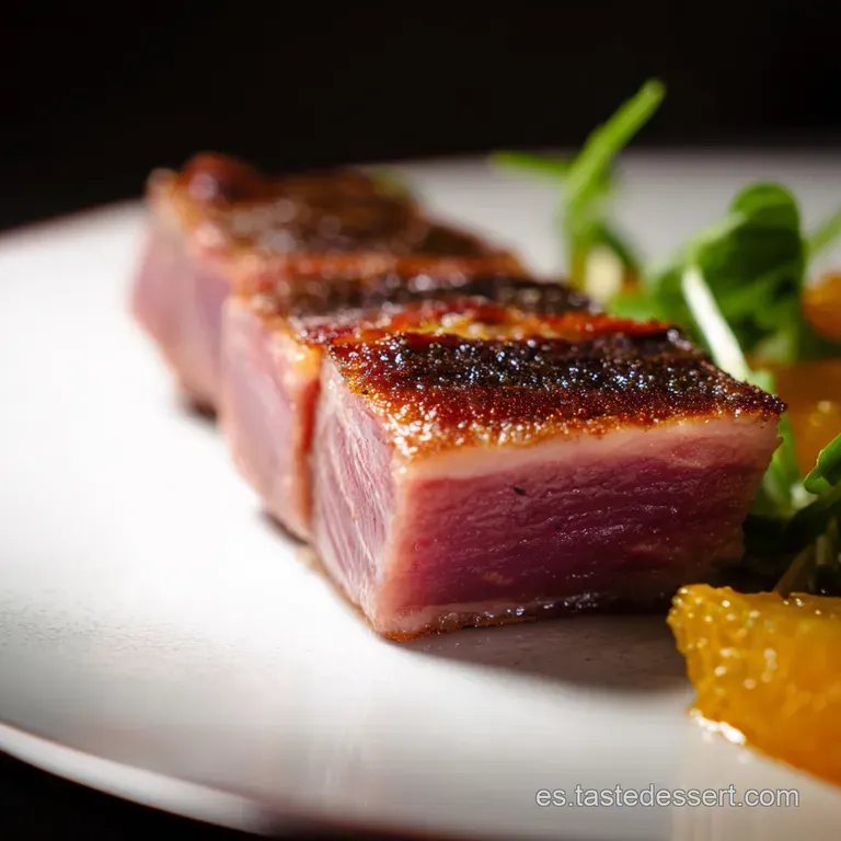 Magret de Pato a la Naranja con Reducci&oacute;n de Pedro Xim&eacute;nez