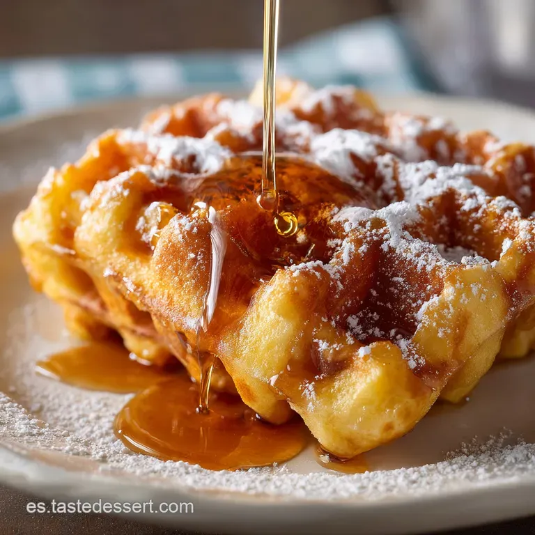 Masa para Gofres Belgas Esponjosos
