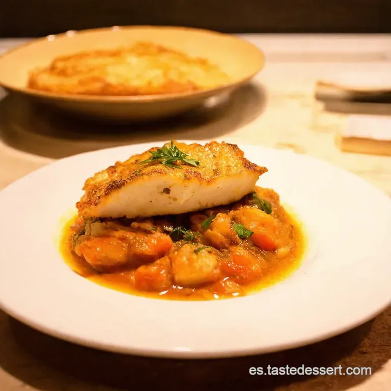 Merluza a La Gallega presentation