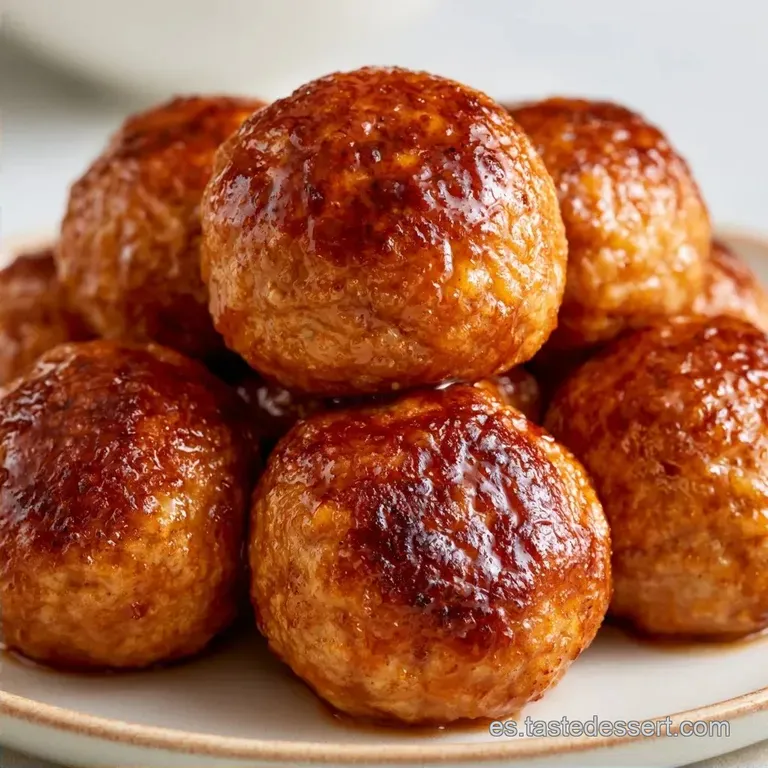 Mini Albóndigas Divertidas Jugosas