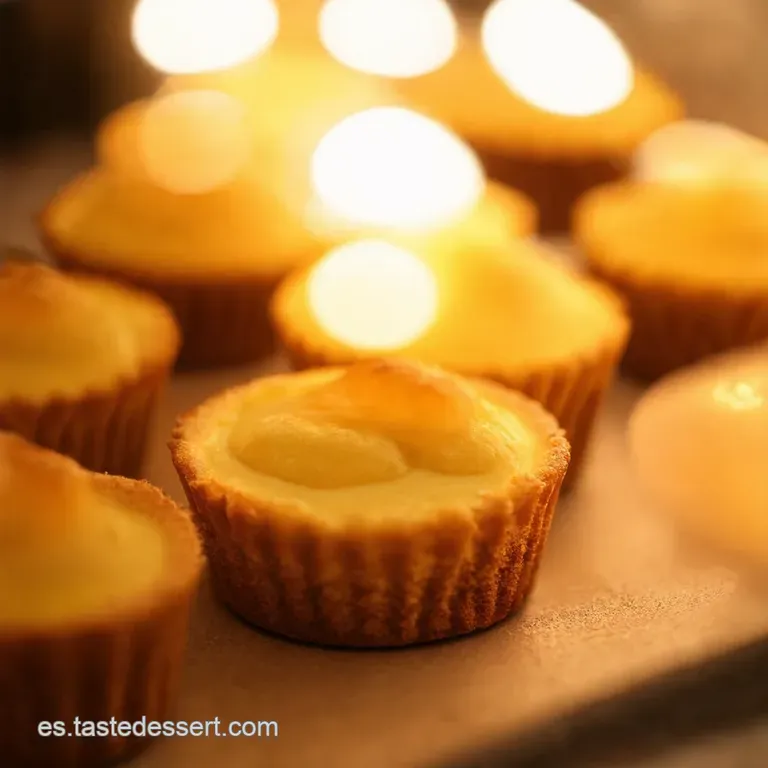 Mini Cheesecakes De Pi&ntilde;a Y Caramelo presentation