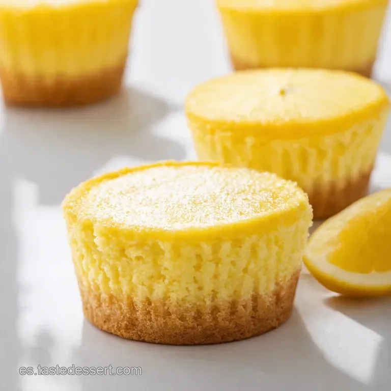 Mini Lemon Cheesecakes