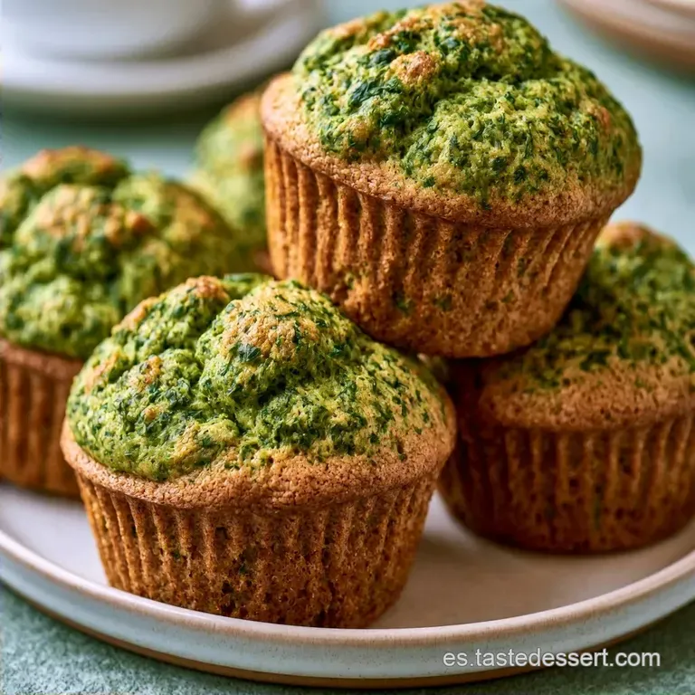 Muffins De Espinaca: Nutritivos Y Esponjosos