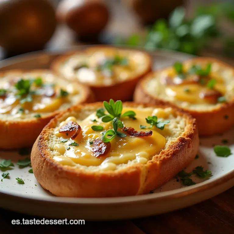 Pan Casero De Cebolla Caramelizada Y Queso Manchego presentation