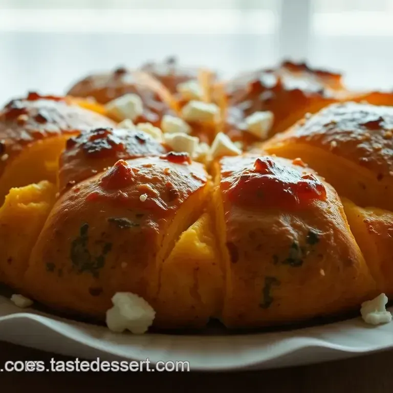 Pan de Calabaza con Feta y Mantequilla de Ajo