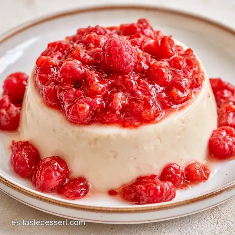 Panna Cotta Vainilla con Vaina Natural