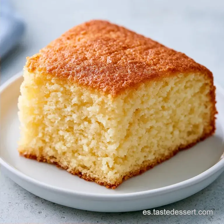 Pastel de Vainilla Ultra Esponjoso