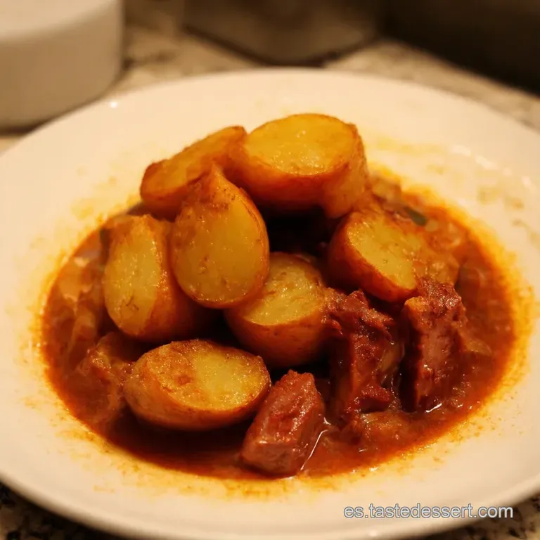 Patatas Con Costillas Un Cl&aacute;sico Espa&ntilde;ol Reconfortante presentation
