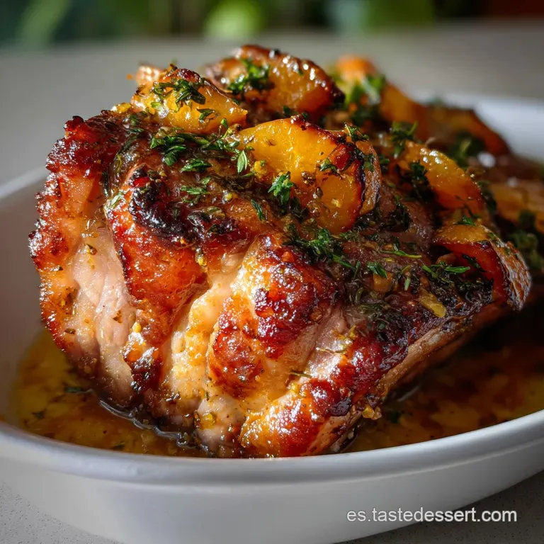 Men&uacute; Navide&ntilde;o: El Pernil Asado Fiesta Total