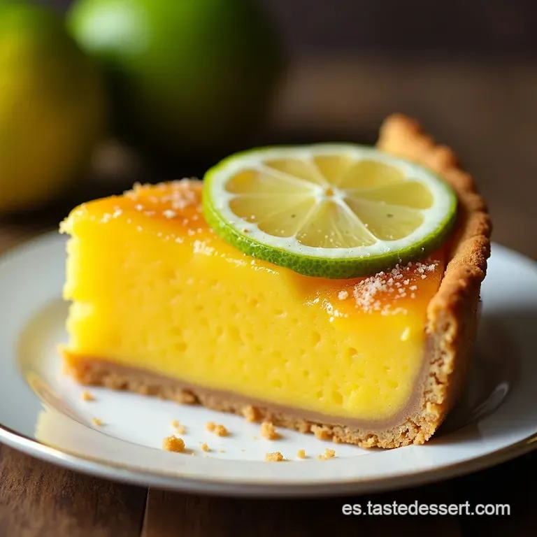 Pie de Lim&oacute;n Cremoso Un Cl&aacute;sico con Sabor Casero