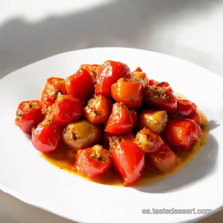 Pimientos Asados al Estilo de la Abuela con Toque Ahumado