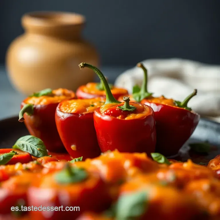 Pimientos Rellenos a la Espa&ntilde;ola: La Receta de la Abuela