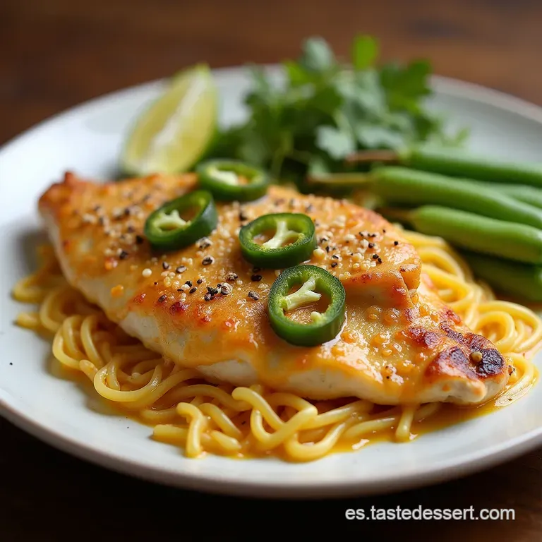 Pechuga de Pollo Cremosa con Rajas Poblanas Un Cl&aacute;sico Mexicano de Sart&eacute;n