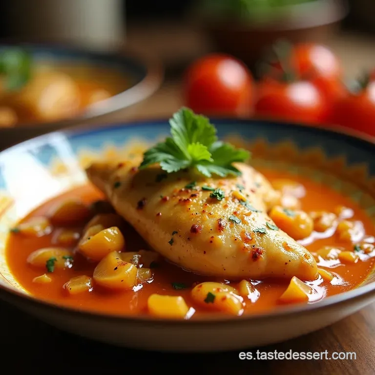 Pollo En Escabeche a La Sole Cabot Cast presentation