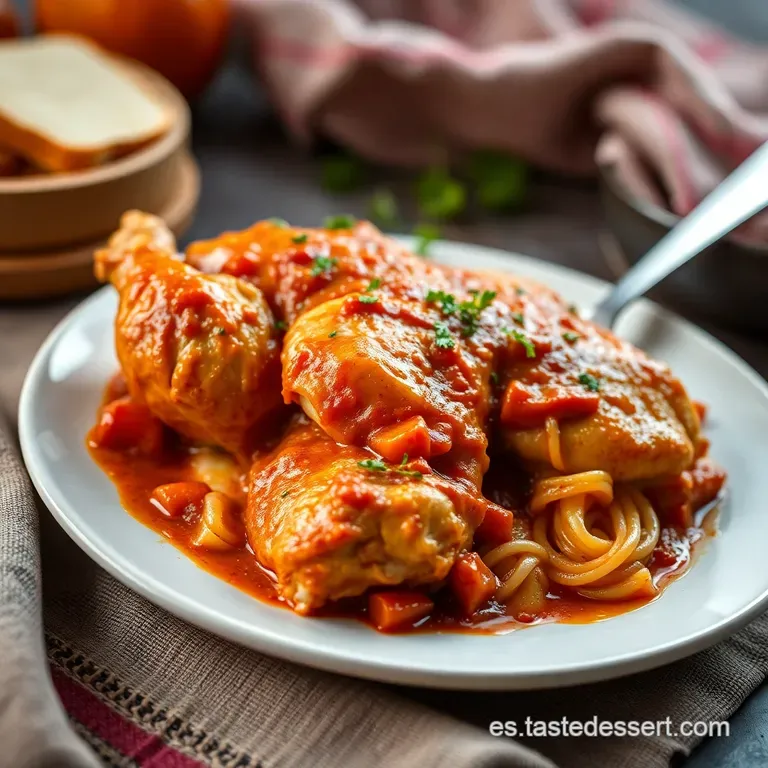 Pollo en Pepitoria de la Abuela