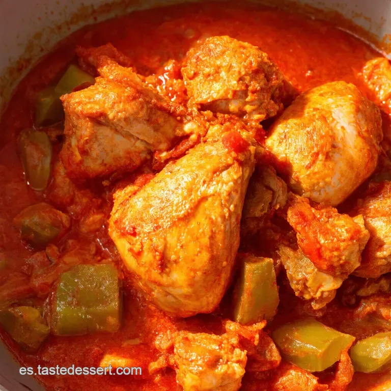 Pollo Guisado a la Dominicana