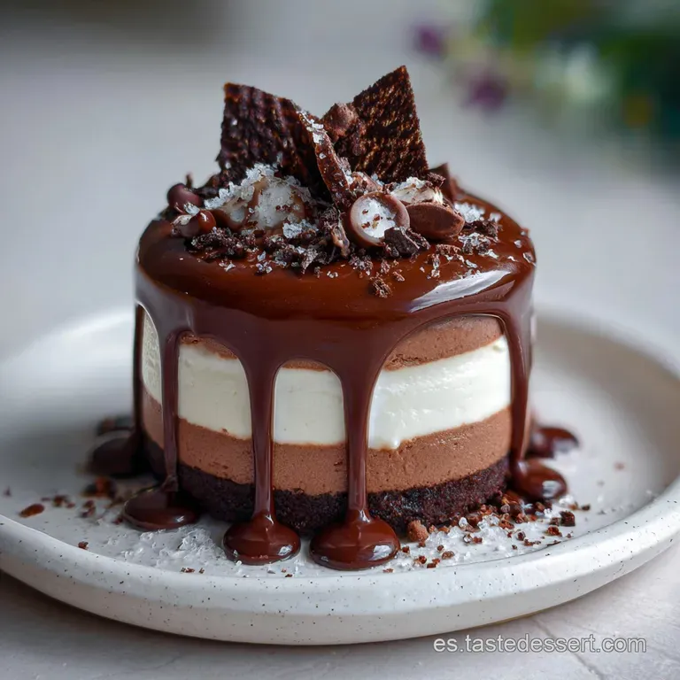 Postre Halloween con Chocolate: Textura de Nube