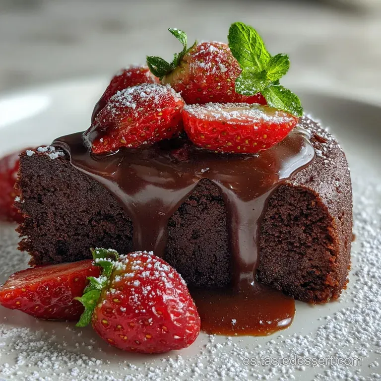 Postre chocolate sin lactosa: Cremoso y Profundo