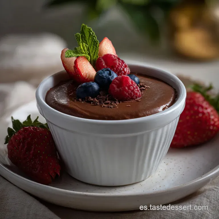 Postre F&aacute;cil y R&aacute;pido: Mousse de Chocolate