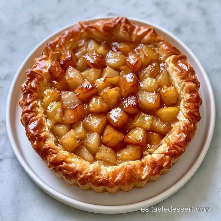 Postres Con Pasta Filo Y Frutas: Manzana y Pera