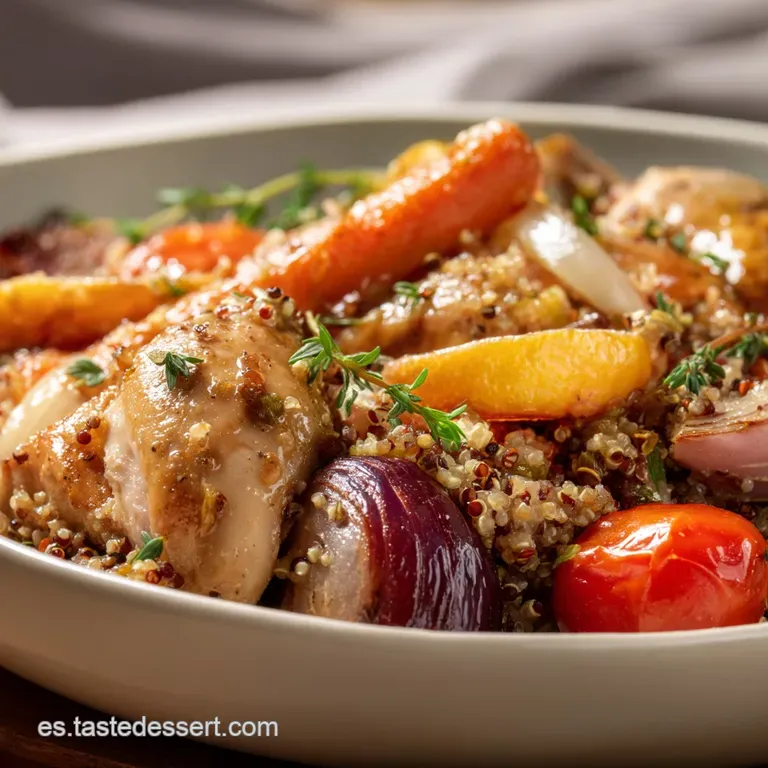 Comida Saludable: Taz&oacute;n de Quinoa y Vegetales