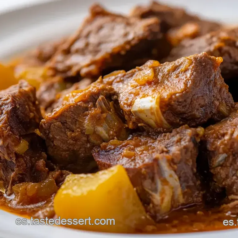 Rabo de Toro Estofado