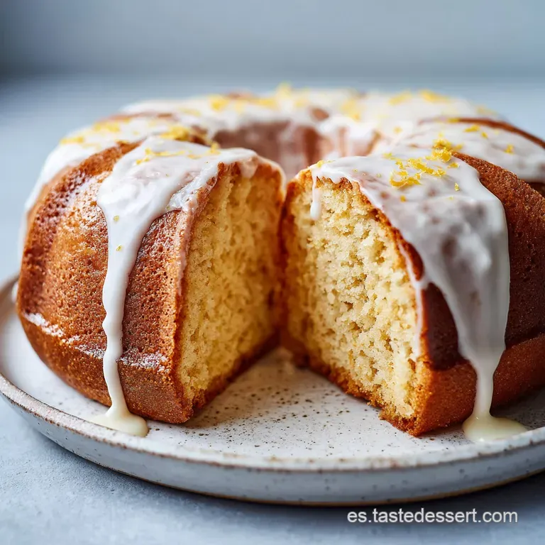 Receta Bizcocho Yogur Esponjoso y C&iacute;trico