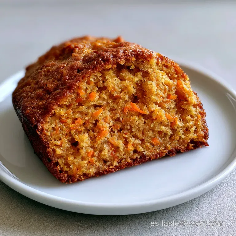 Tarta de Zanahoria: Esponjosa y Saludable