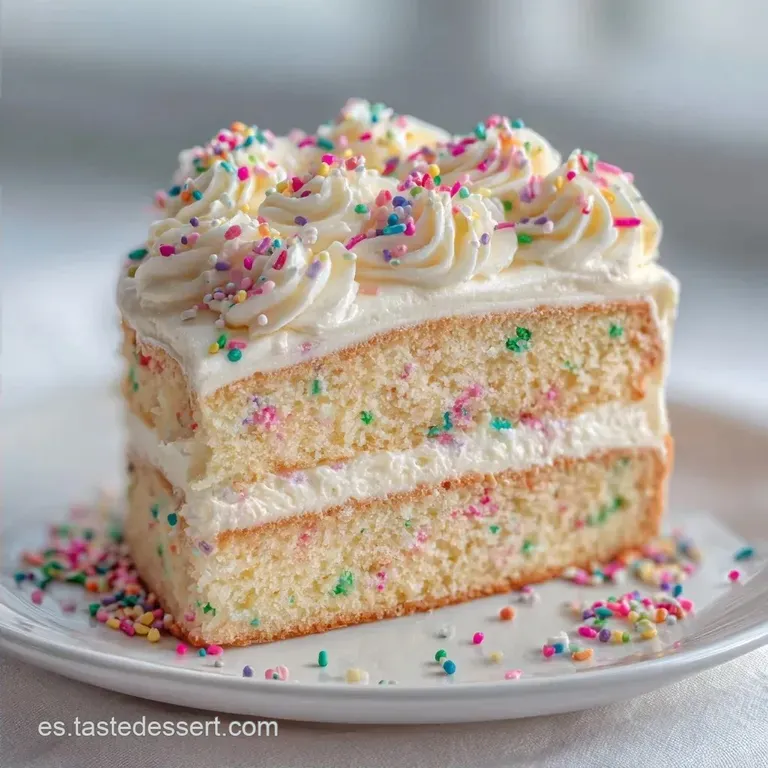 Tarta de Vainilla para Cumplea&ntilde;os: Miga Aterciopelada