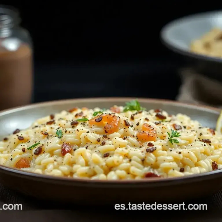 Risotto de Setas Cremoso: El Sabor del Bosque en tu Plato
