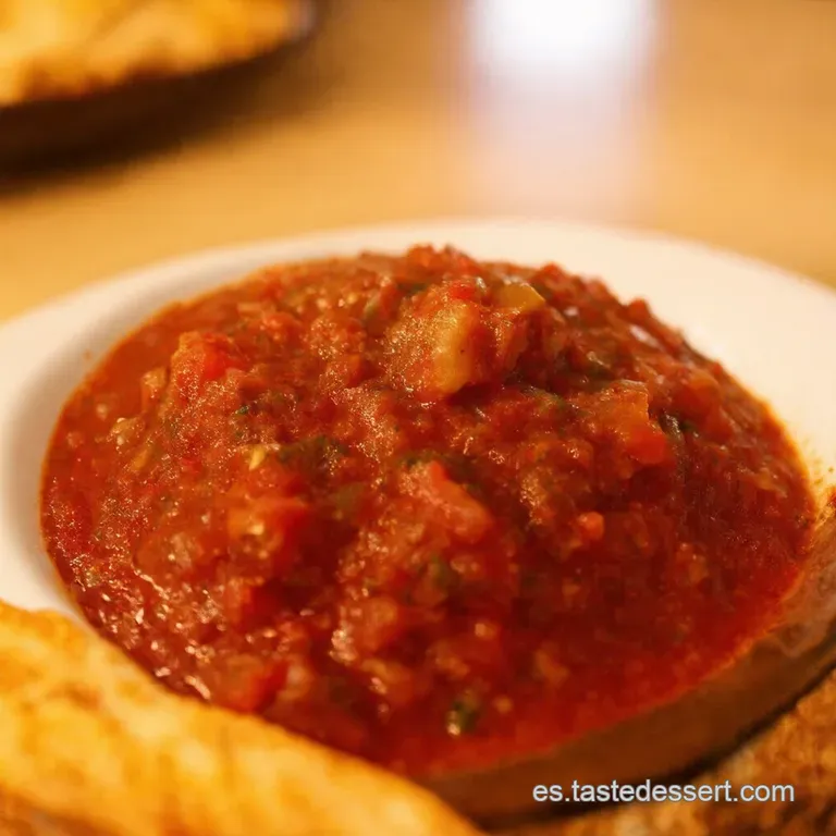 Salsa Agridulce Casera Estilo Abuela presentation