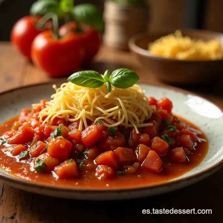 El Alma De La Fiesta Salsa Casera De Tomate Rostizado Y Toque Ahumado presentation
