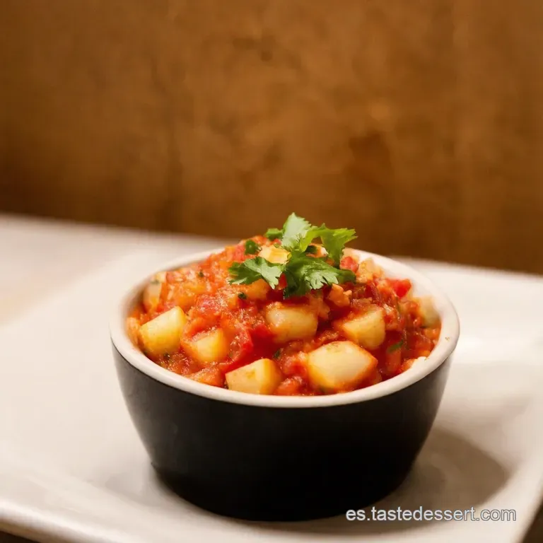 Salsa De Yogur a La Espa&ntilde;ola presentation