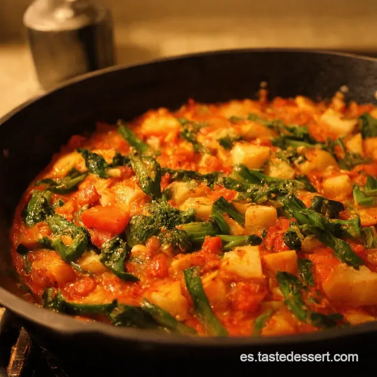 Salteado De Verduras a La Espa&ntilde;ola presentation