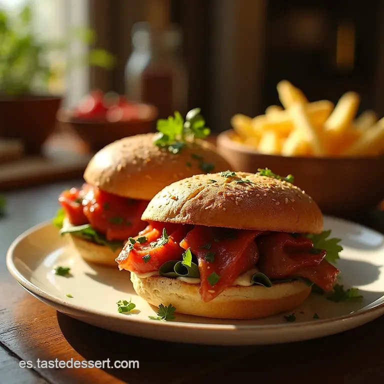 S&aacute;ndwich De Autor La Delicia Hispana presentation