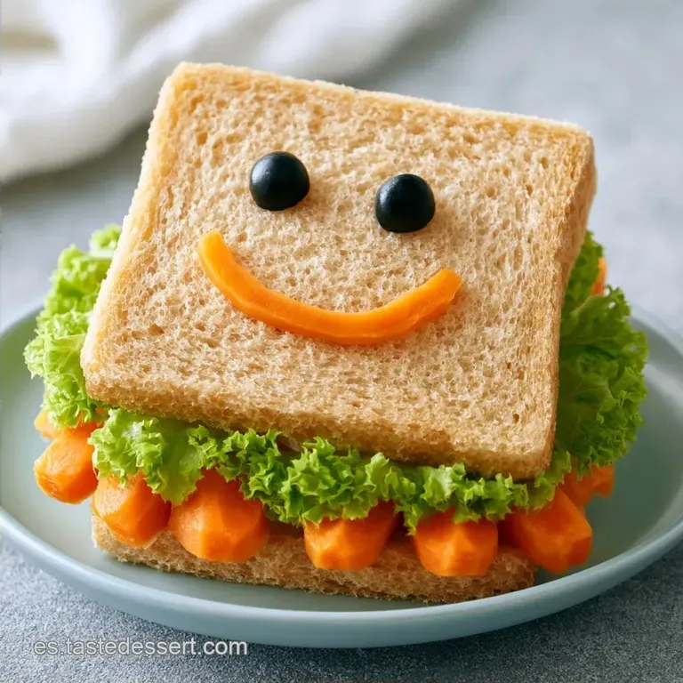 Sándwiches Con Caras En 15 Minutos