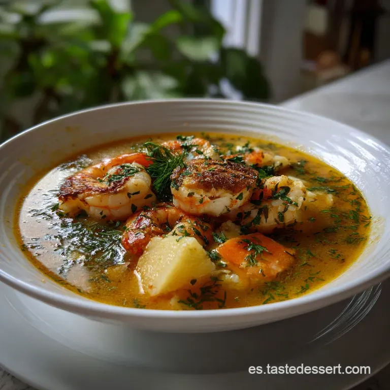 Sopa De Pescado: Elixir Dorado